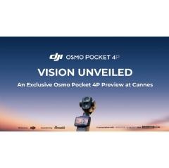 DJI Debuts Osmo Pocket 4P at Cannes, Ushering in a New Era of Handheld Cinematic Excellence - WebWire