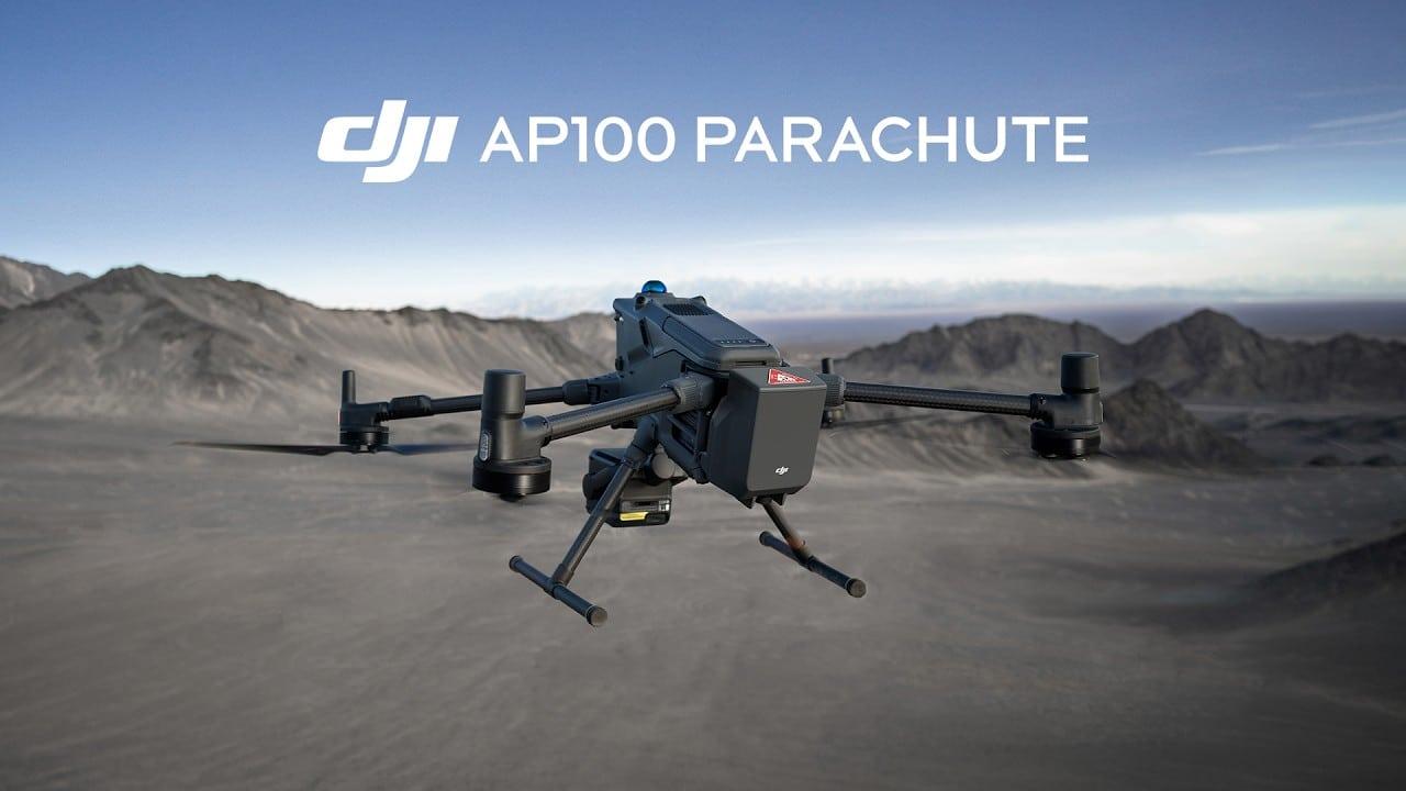 DJI AP100 Parachute Is The "Priceless Below" Reveal, And It Does More For European Matrice 400 Crews Than A New Drone Would - DroneXL.co