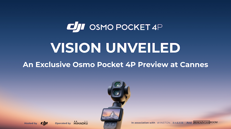 DJI Debuts Osmo Pocket 4P in Cannes - Content + Technology