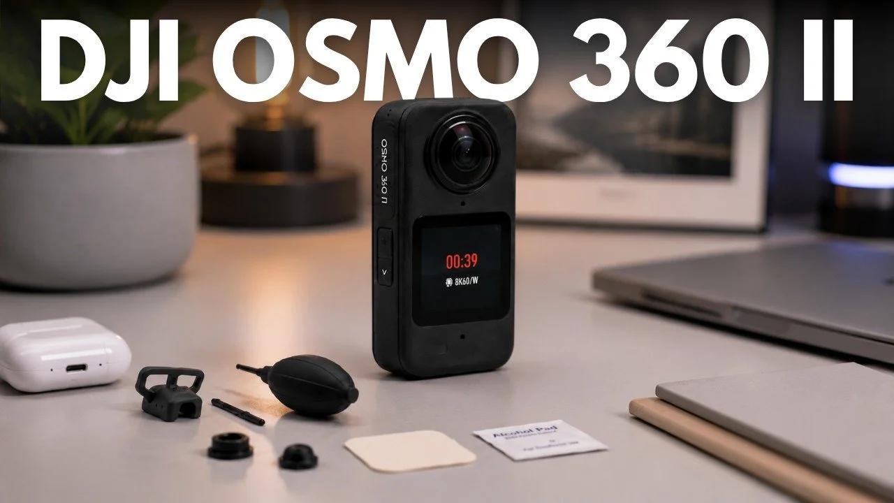 DJI Osmo 360 II Unveils Larger 2,150 mAh Battery Capacity - Geeky Gadgets