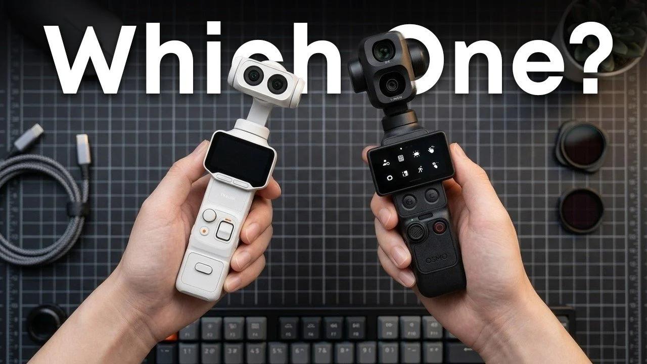 DJI Osmo Pocket 4P vs Insta360 Luna Ultra : Key Differences Explained - Geeky Gadgets