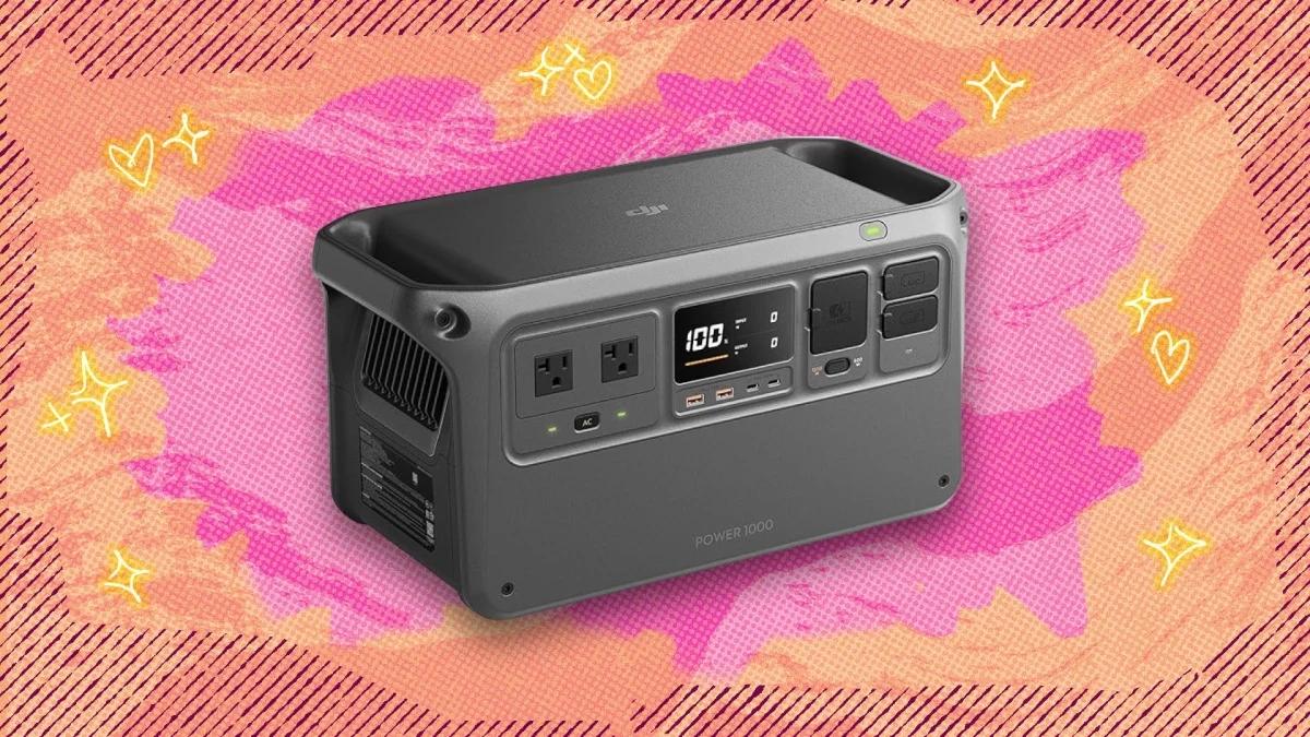 The DJI Power 1000 portable power station is half off right now — buy for under $350 - Mashable