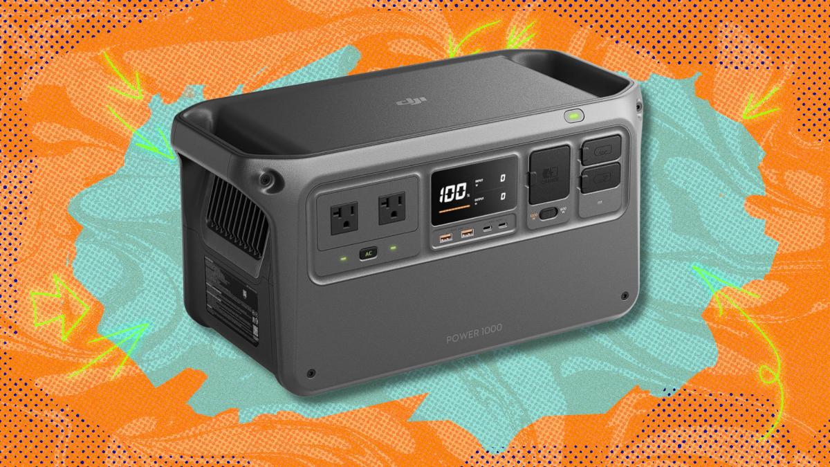 Best portable power station deal: Save 50% on the DJI Power 1000 - Mashable