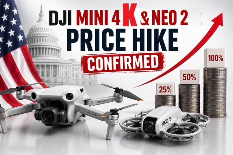 DJI Mini 4k & Neo 2 Price Hike Confirmed - NEW CAMERA