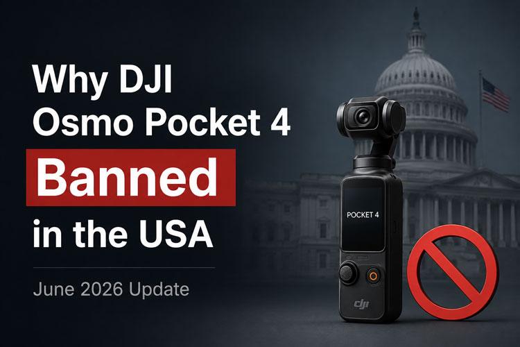 Why DJI Pocket 4 & Pocket 4 Pro Are Still Banned in the USA - June 2026 Update - NEW CAMERA