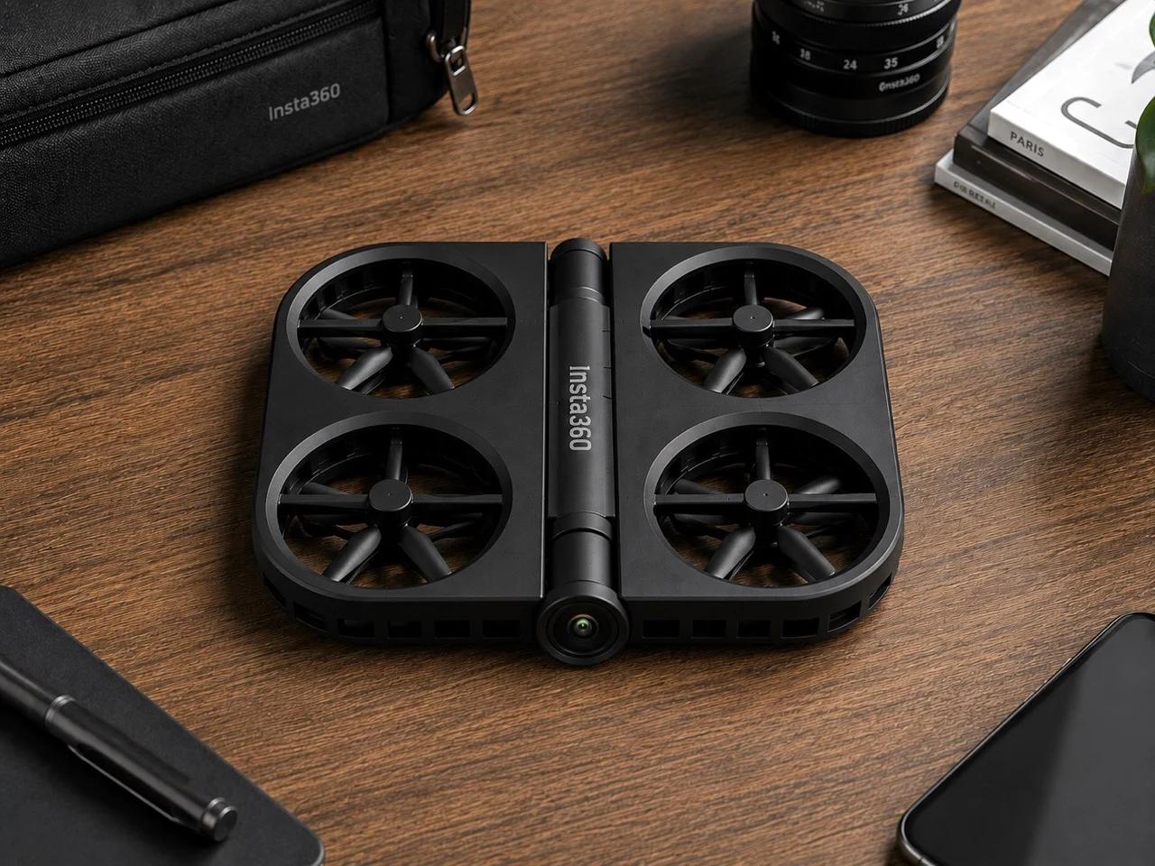 Insta360's foldable drone patent targets DJI Neo 2 at sub-250g - Yanko Design