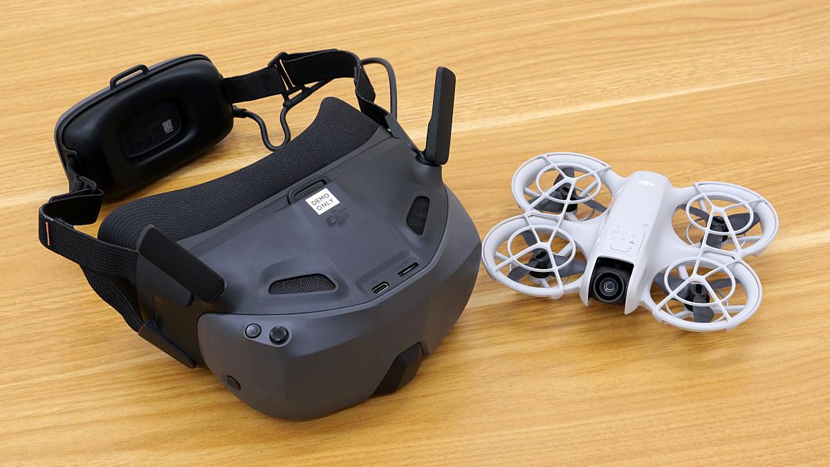 Review of the DJI Goggles N3, a goggle-type device that displays drone aerial footage in real time in a VR game style. - GIGAZINE