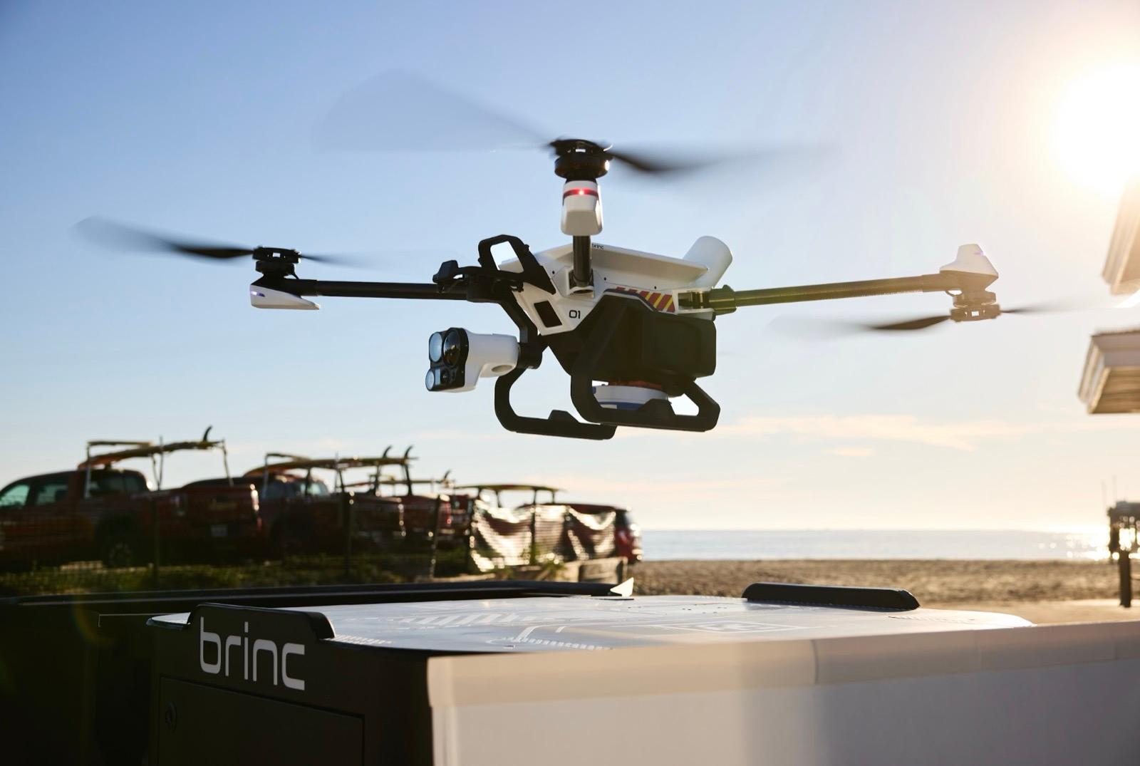 BRINC Raises $125 Million Motorola-Led Round To Put A 911 Drone On 80,000 Station Roofs - DroneXL