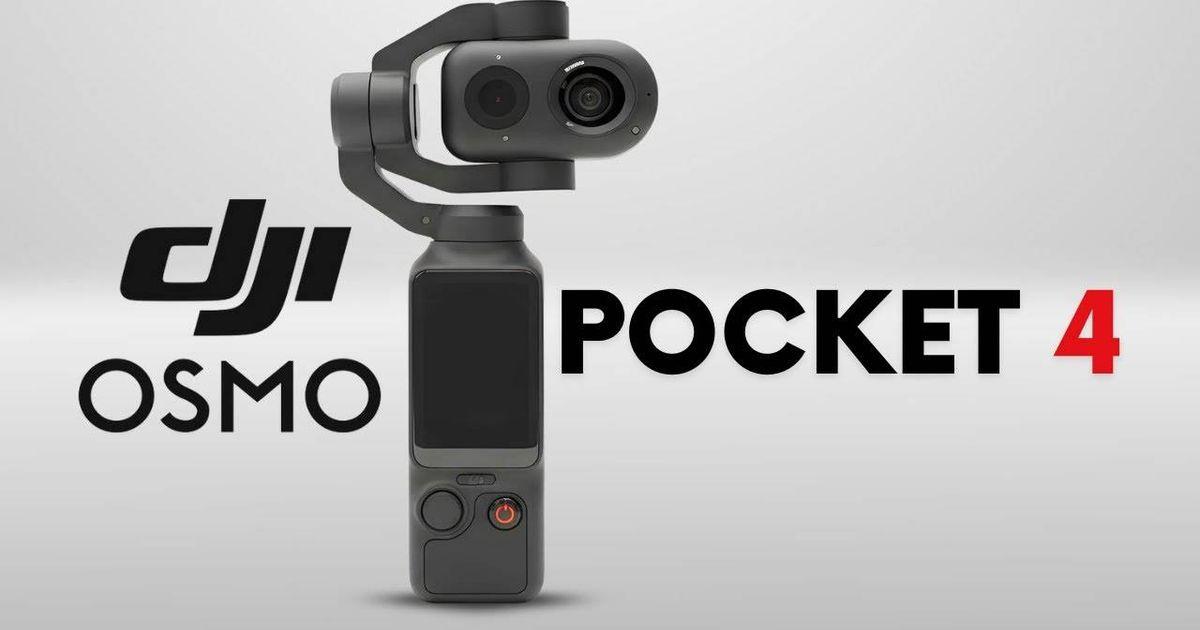 DJI Osmo Pocket 4 Retail Box Leaks Confirm 1-Inch Sensor, 107GB Storage, April 20 Launch
