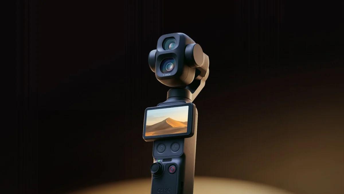 DJI just unveiled the dual-lens Osmo Pocket 4P cinematic camera at Cannes - Mashable