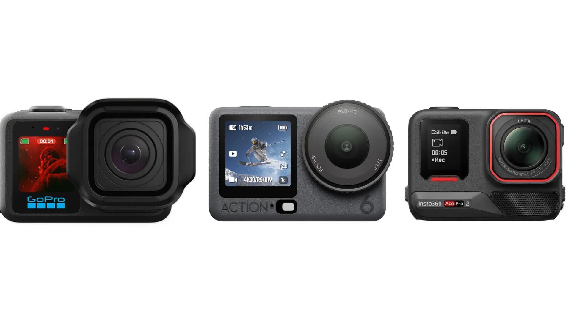 The best action cameras for summer 2026: DJI Osmo Action 6, Insta360 Ace Pro 2, GoPro Mission 1 Pro compared - Red Shark News
