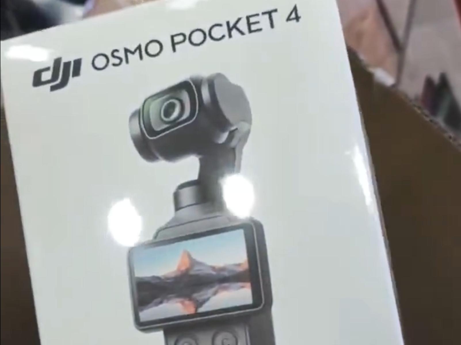 DJI Osmo Pocket 4: Leak details camera upgrades for new vlogging camera