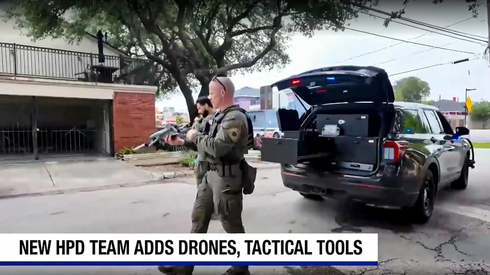 HPD Equips New Tactical Unit With DJI Matrice 4 Drones - DroneXL.co