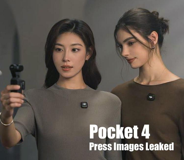 DJI Pocket 4 Press Images Leaked