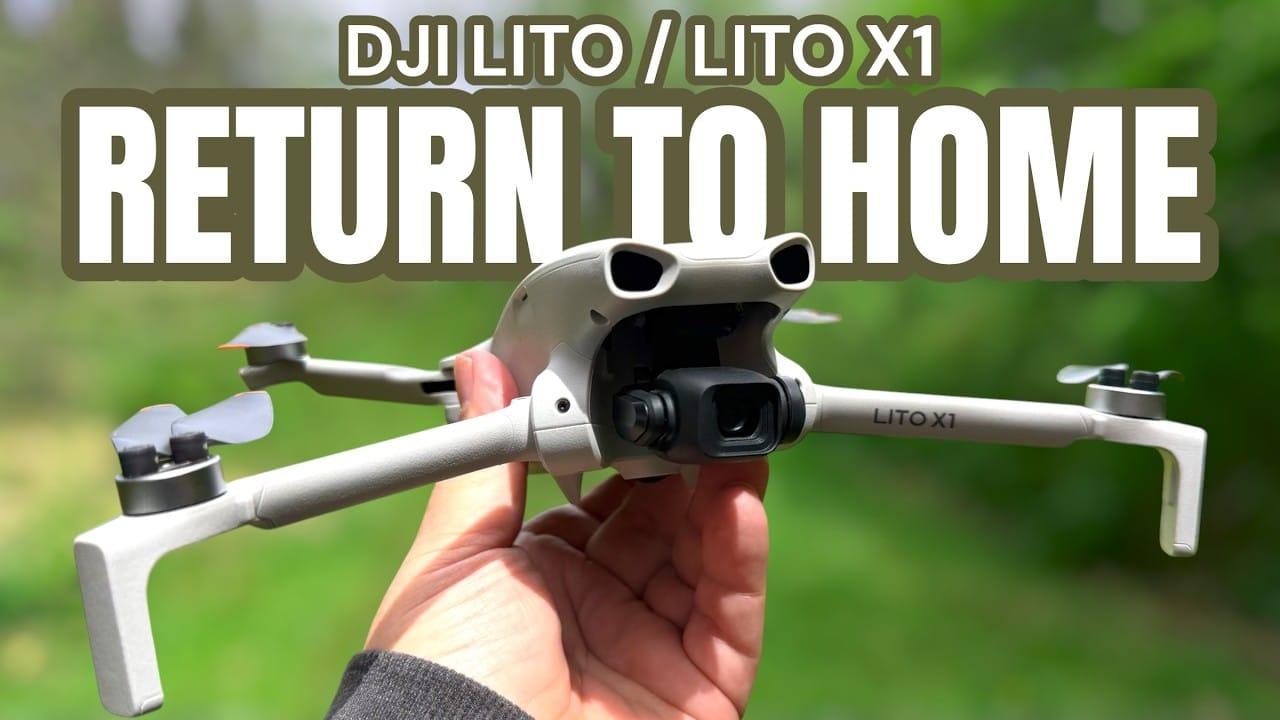 DJI Lito Return To Home Explained: When To Use Optimal Vs. Preset - DroneXL.co