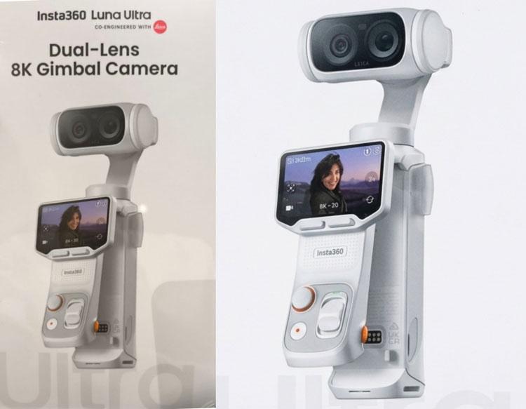 Breaking News: Insta360 Luna Ultra Support Detachable Remote Screen and Controllers – Confirmed - NEW CAMERA