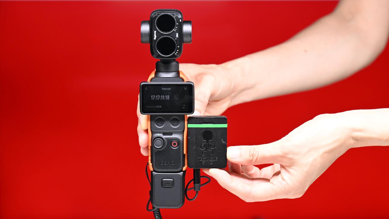 Using a Tentacle Sync with the DJI Osmo Pocket 4P - Newsshooter