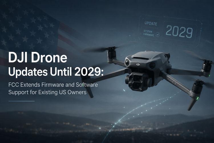 DJI Drone Updates Extended to 2029 – What US Owners Need to Know - NEW CAMERA