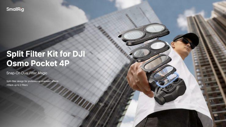 SmallRig Split Filter Kits for DJI Osmo Pocket 4P - Newsshooter