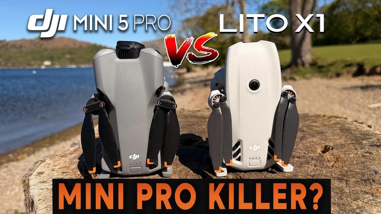 DJI Lito X1 Matches Mini 5 Pro Camera Quality In UK Creator's Blind Test, At Almost Half The Price - DroneXL.co