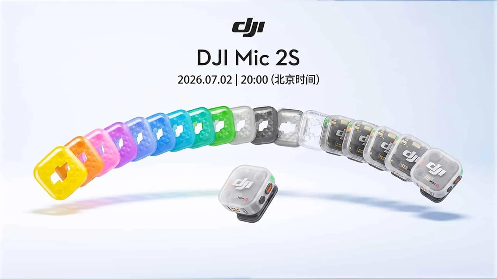 DJI Mic Mini 2S Records Internally, China First - DroneXL.co