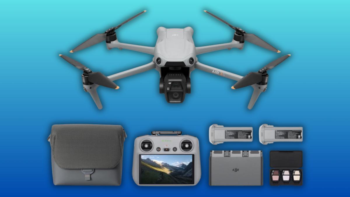 Look out! The DJI Air 3S Fly More Combo just flew to its lowest-ever price — save $160 at Amazon - Mashable