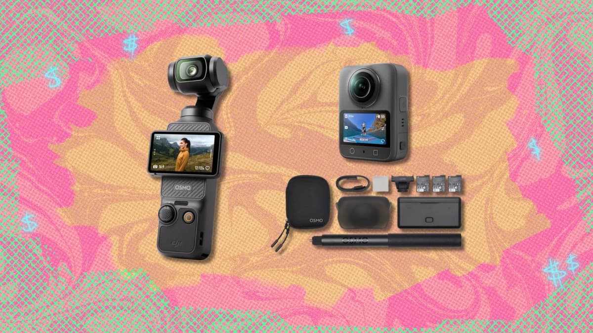 Rare DJI price drop: Save $100+ on DJI's range of content creation cameras this weekend - Mashable