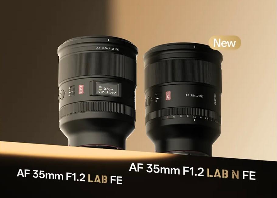Viltrox AF 35mm f/1.2 LAB lens without TFT/LCD screen officially announced in China