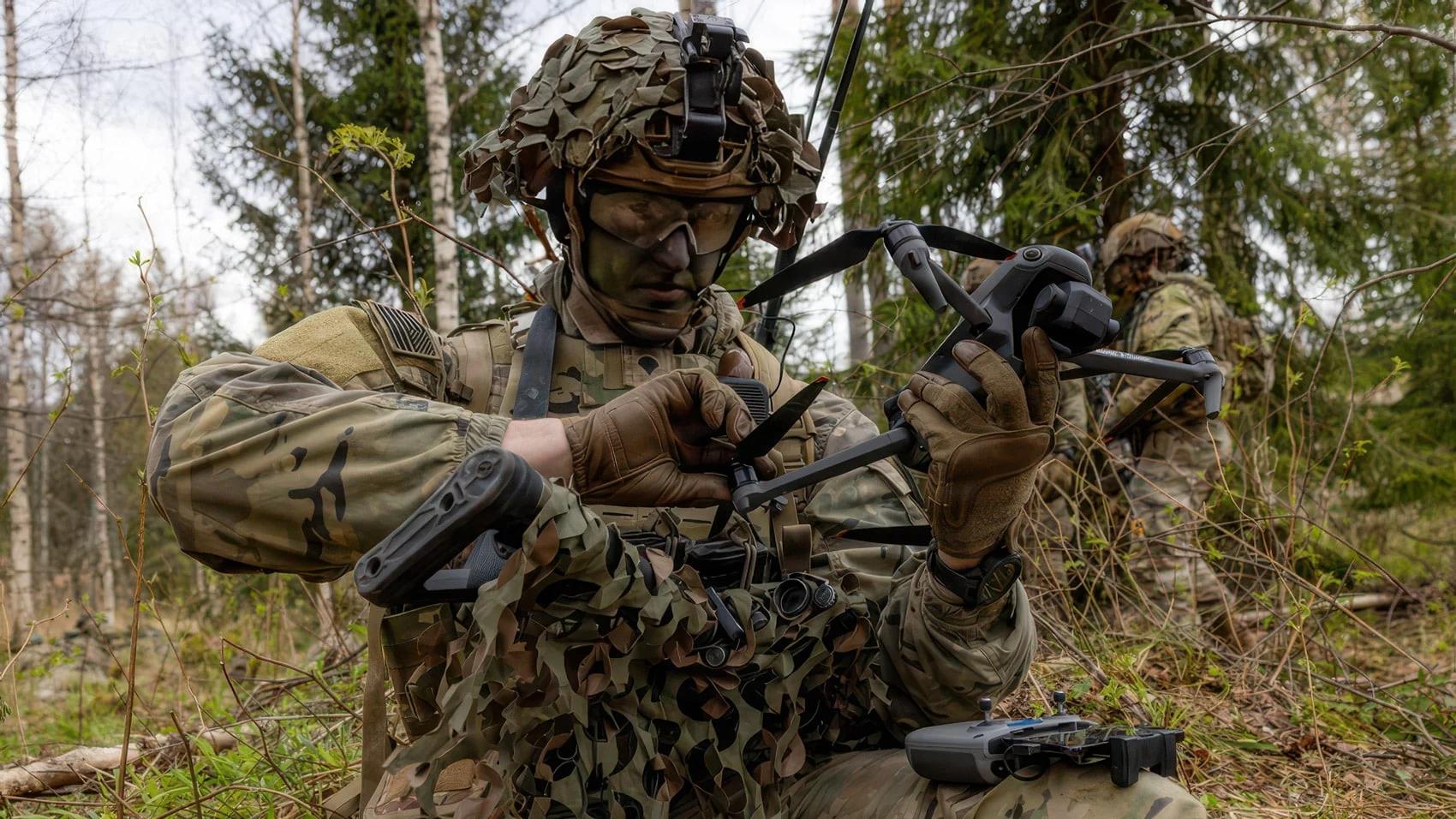 Army Flies DJI Mavic 3 During Live-Fire Exercise In Latvia - DroneXL.co