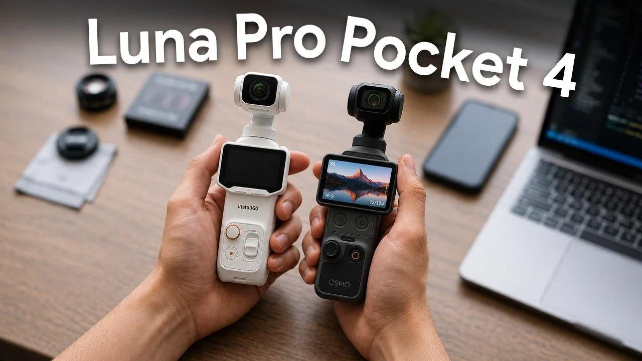 DJI Osmo Pocket 4 vs Insta360 Luna Pro: Luna Pro May Cost $150 More - Geeky Gadgets