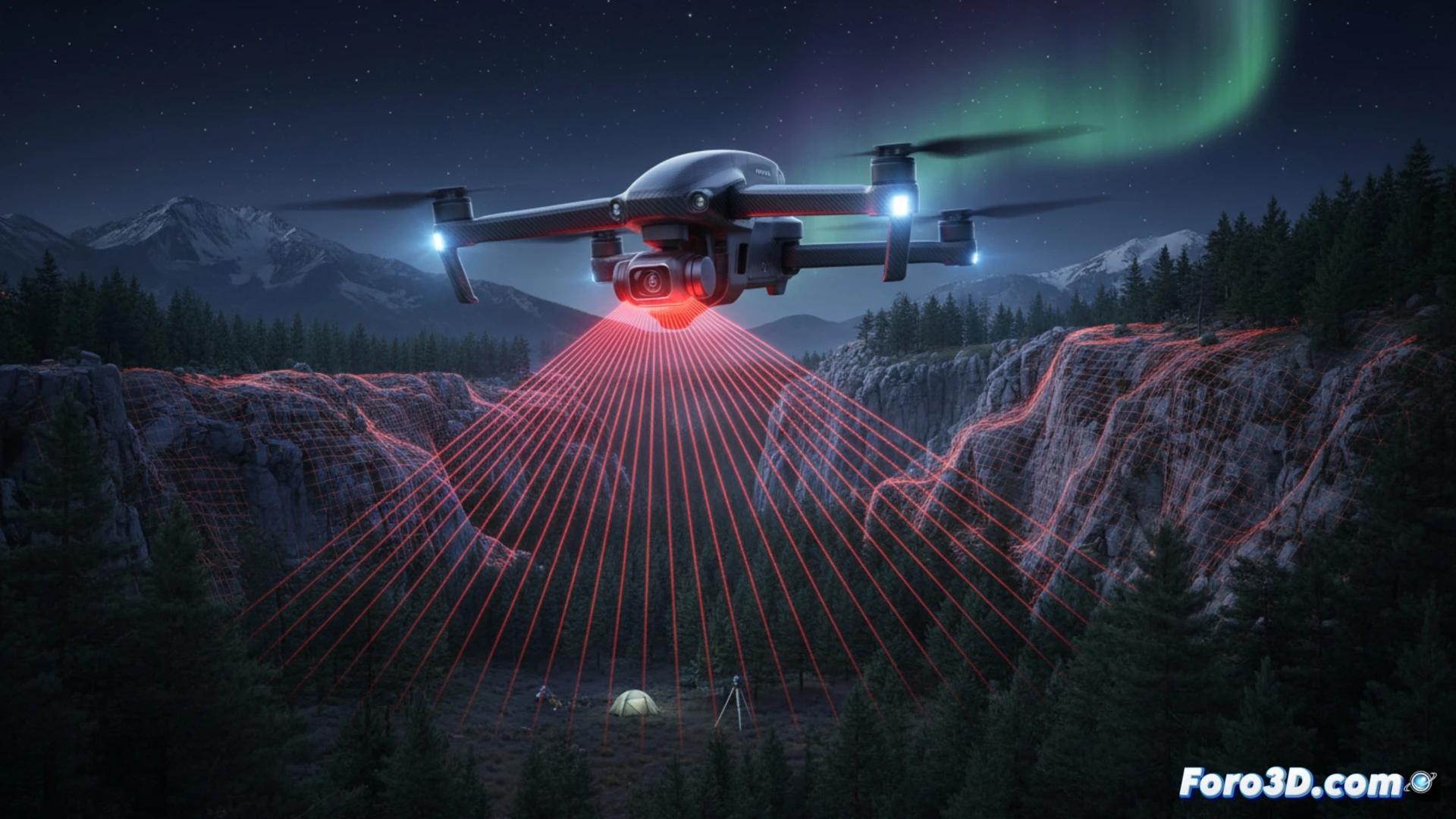 DJI Air 3S: Night LiDAR for Precision Surveying - Foro3D
