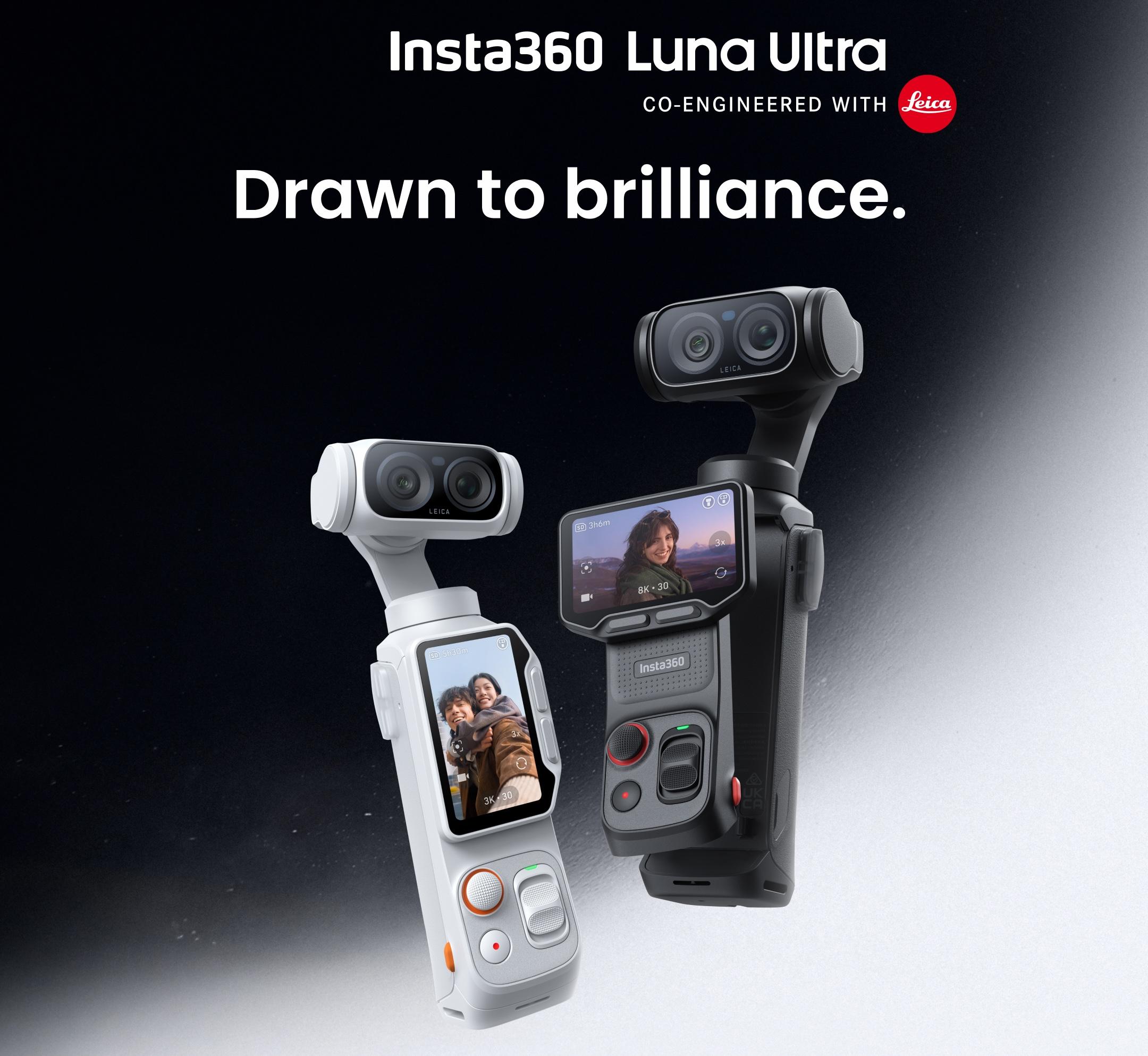 Insta360 launches new Luna Ultra gimbal camera to take on the DJI Osmo Pocket 4P - Notebookcheck