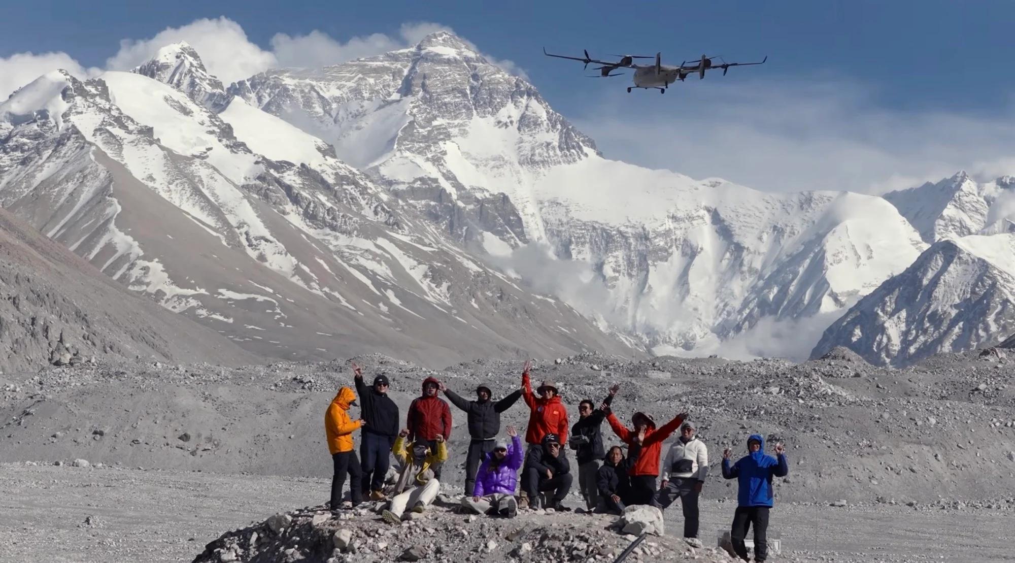 DJI EV50 Debuts As Company's First EVTOL Delivery Drone With A 29,072-Foot Everest Flight And No Word On When You Can Buy One - DroneXL.co