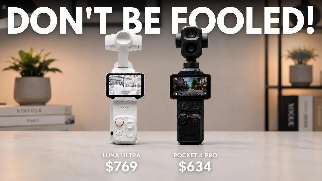 What the Pocket 4P and Luna Ultra Divide Means for Content Creators - Geeky Gadgets
