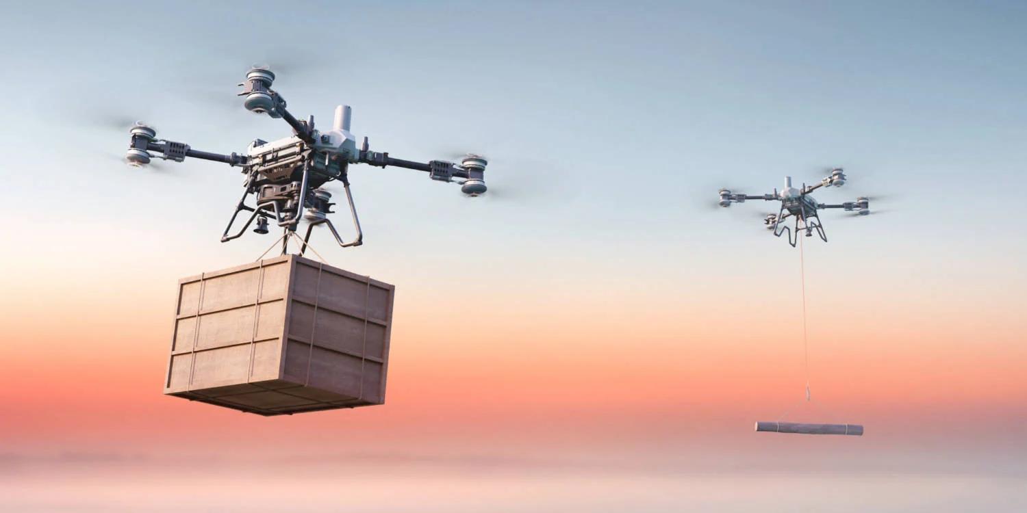 DJI FlyCart 200, T200 Launch, 200kg Capacity, Swarm Control