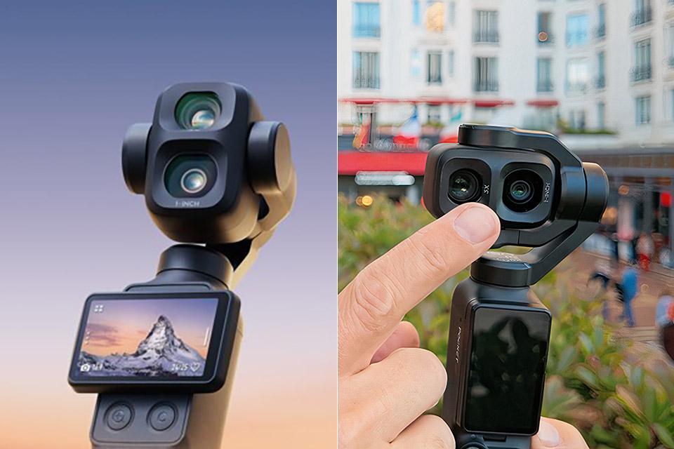 DJI Osmo Pocket 4P Revealed at Cannes, Boasts Dual Sensor Design - TechEBlog -