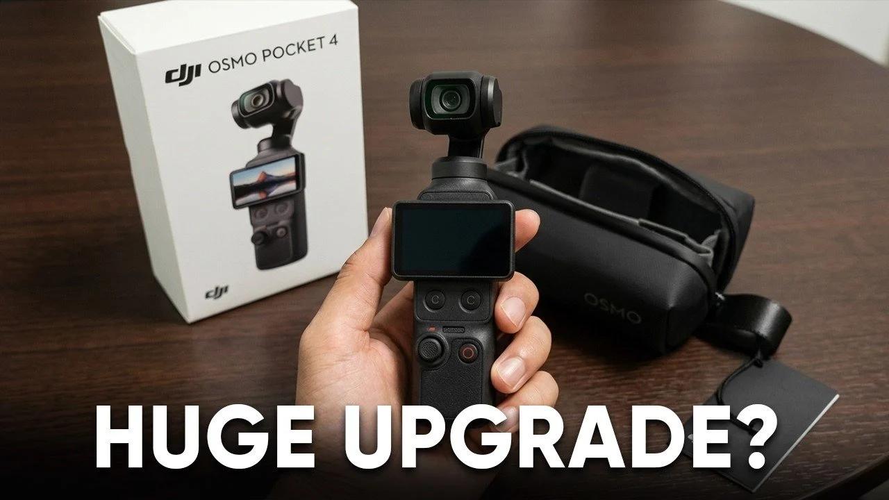 DJI’s Osmo Pocket 4 Brings Huge Upgrades, But Should You Wait for the Pro?