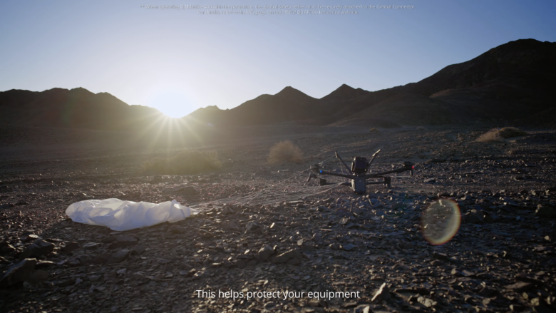 DJI AP100: New Parachute for Professional Drones Stops Rotors in Record Time - Basic Tutorials