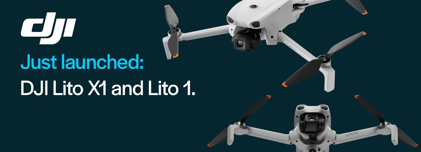 New DJI Lito X1 & Lito 1 entry-level drones announced, but not in the US