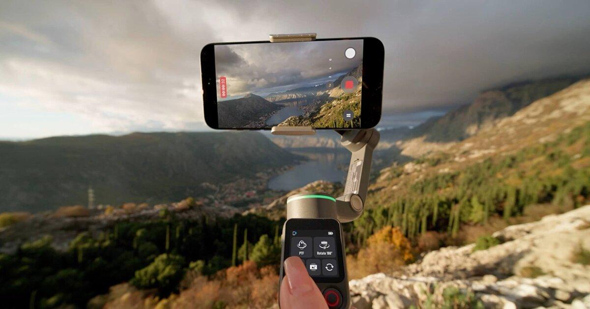 DJI's new phone gimbal gets a detachable display for remote framing - New Atlas