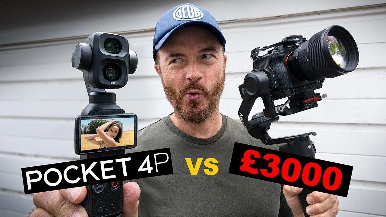 Compact DJI Pocket 4P Competes with Sony A7V in Low-Light - Geeky Gadgets