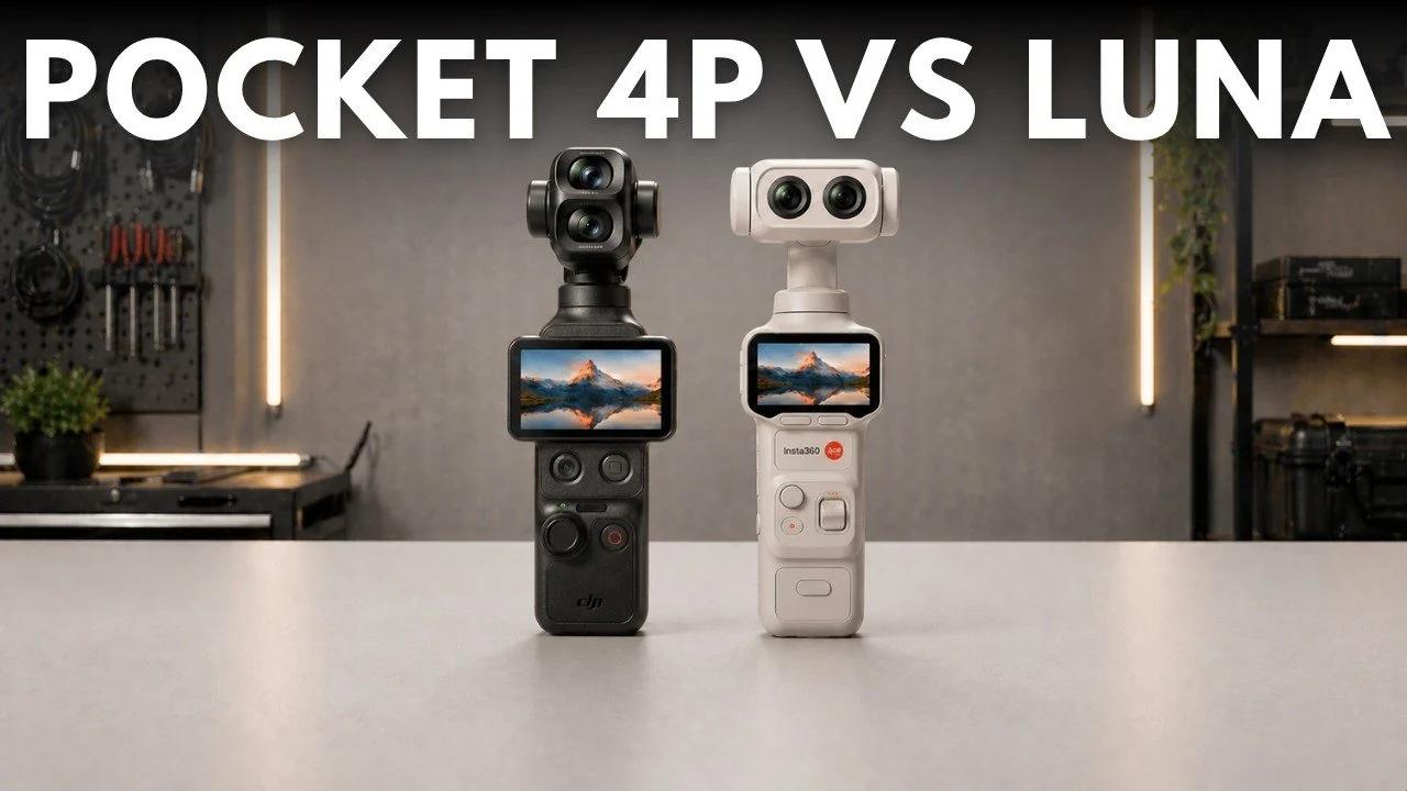 DJI Osmo Pocket 4 vs Insta 360 Luna Ultra : Everything You Need to Know - Geeky Gadgets