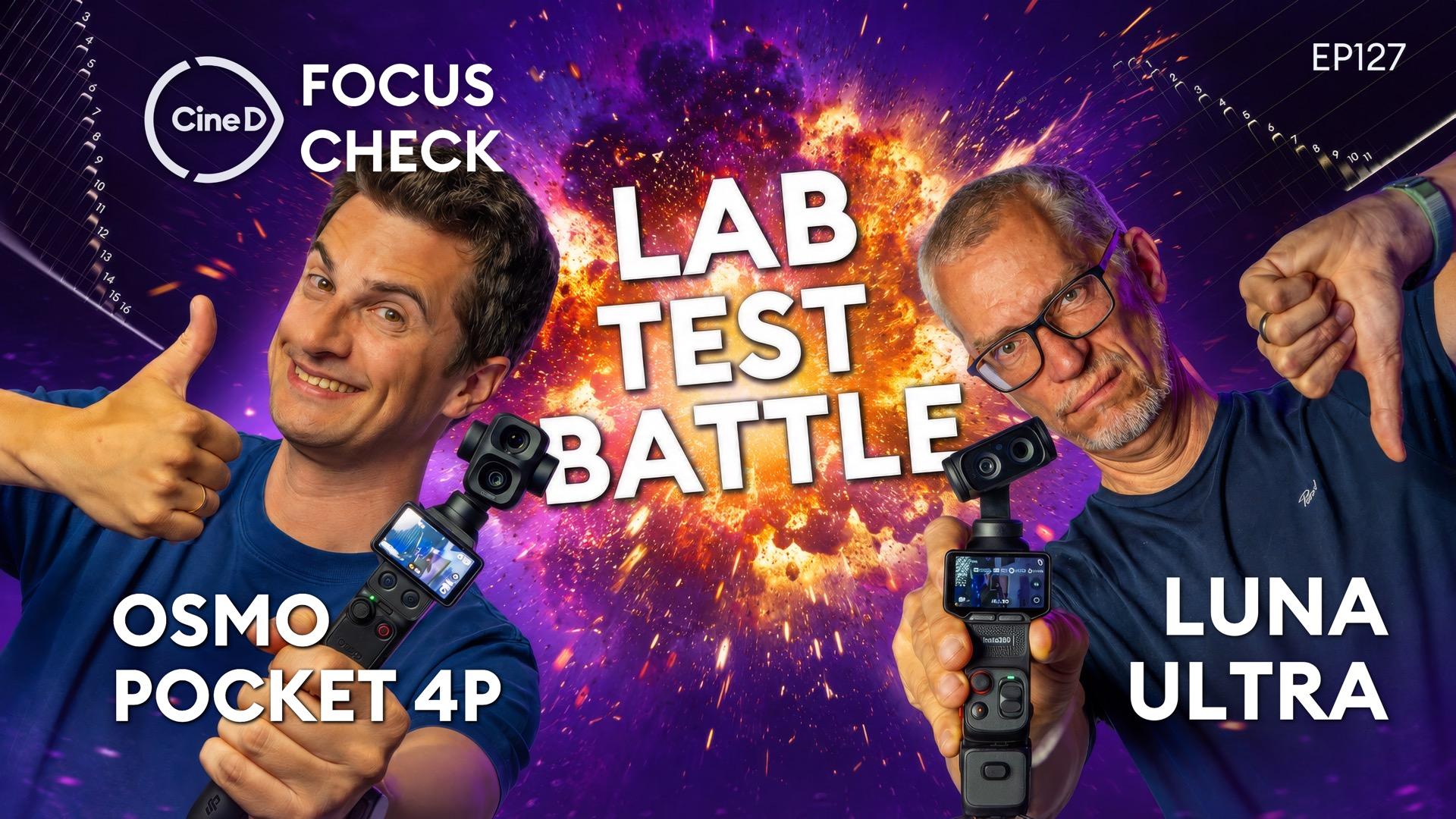 DJI Osmo Pocket 4P Beats the ARRI ALEXA 35 in Our Lab, While the Insta360 Luna Ultra Fails – Focus Check ep127 - CineD