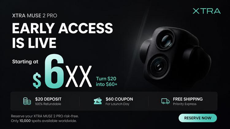 DJI Pocket 4 PRO Not Available in the USA? XTRA MUSE 2 PRO Early Access Opens Today - NEW CAMERA