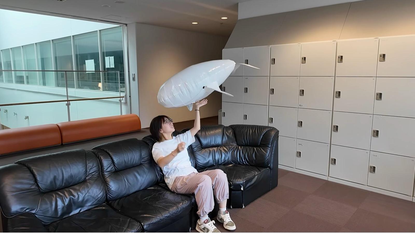 Cuddle-Fish: The Helium Robot Built To Keep You Company - DroneXL