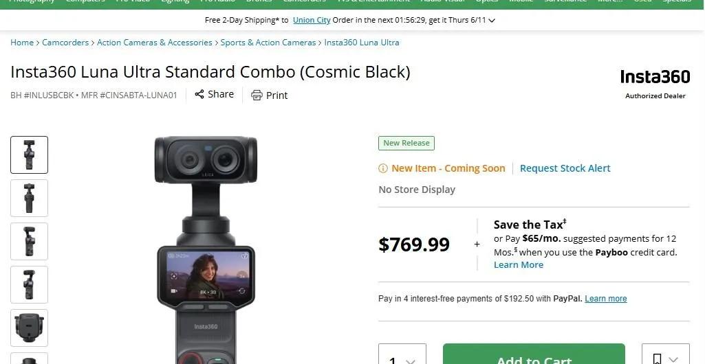 Insta360’s DJI Pocket rival is on sale early. - The Verge