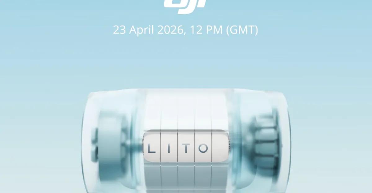 DJI will announce two new drones on April 23rd.