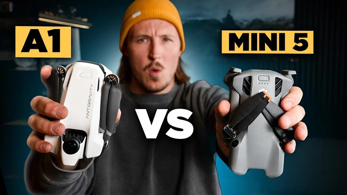 The Sub-250g Showdown DJI Mini 5 Pro vs. Antigravity A1—Which Mini Drone Wins - Yahoo