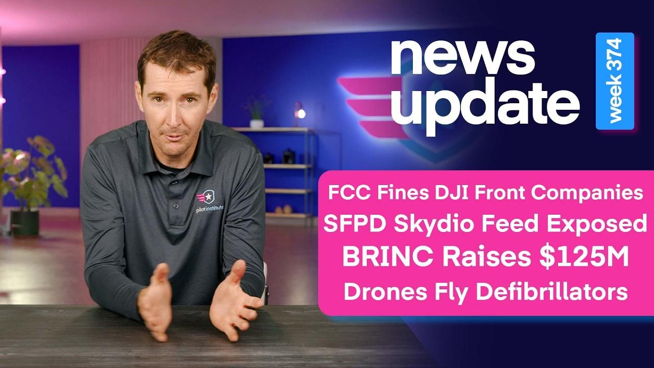 FCC Targets 8 Alleged DJI Front Companies As SFPD Drone Feed Leak Rocks Industry - DroneXL