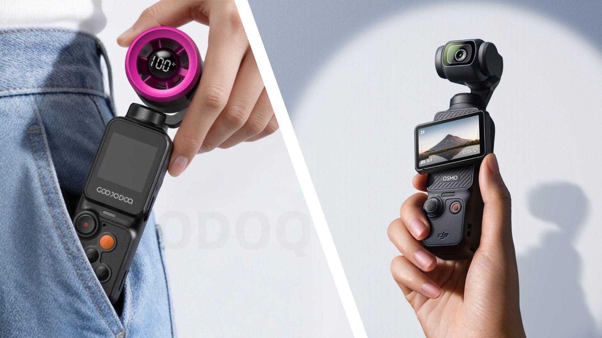 This 2-in-1 vlogging camera with fan is what I need today, but this DJI Pocket deal is what I actually recommend as a camera expert - TechRadar